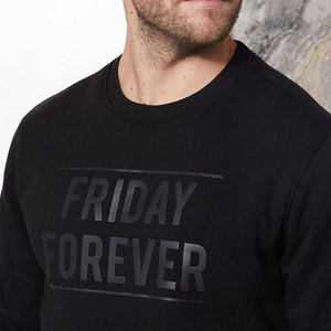 Sudadera de moda para hombre con diseño de puntada de contraste y tela de algodón cómoda sudadera de peso pesado para hombre - Product Image 5