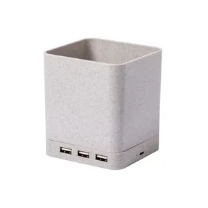 Portapenne da Scrivania Personalizzato ed Ecologico Ampdesk, Organizer per Ufficio - Product Image 1