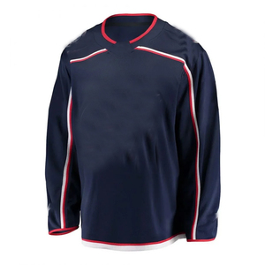 เสื้อเจอร์ซีย์นักเล่นฮ็อกกี้น้ำแข็งทีมผู้ชายเสื้อกีฬาฮอกกี้น้ำแข็งออกแบบได้ตามต้องการ - Product Image 1