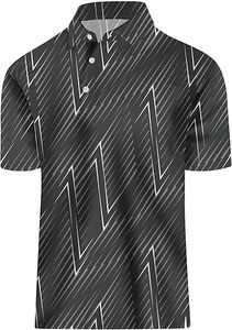 Polos para hombres y mujeres, Camisa cómoda de diseñador, polo con caracteres y letras impresos y diseño y logotipo - Product Image 3