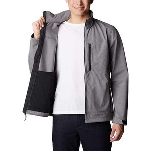 Chaqueta Deportiva de Camuflaje con Logotipo Personalizado, Chaqueta de Trabajo Impermeable Unisex, Cortavientos, Chaqueta de Exterior de Tejido Softshell - Product Image 5