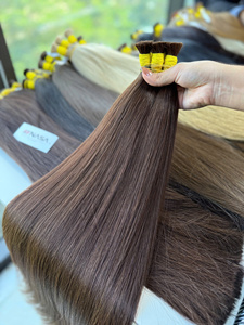 Extensiones de Cabello Humano Natural Liso a Granel, 300 gramos, Precio al por Mayor, Super Double Drawn, 22-24 pulgadas, Ombre Oscuro - Product Image 2