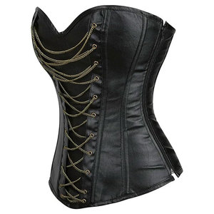 Corset complet en cuir pour femmes, gaine amincissante en cuir, corset en cuir de haute qualité, veste corset pour femmes, pour hommes 2026 - Product Image 3