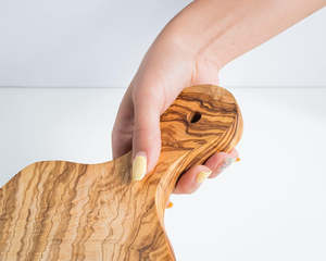 Tabla de Cortar Redonda de Madera de Olivo Ecológica, Duradera, de 2 cm de Grosor, para Cocina - Product Image 3