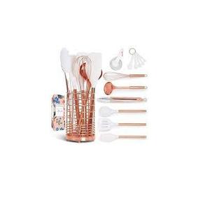 Copper Spoon <b>Holder</b> Solid <b>Wire</b> Home Storage Basket Cutlery <b>Holder</b> Shiny Polished 100% Copper Spoon <b>Holder</b> - Product Image 2