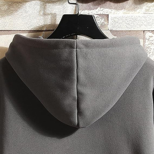 Sudaderas con Capucha Personalizadas de Alta Calidad para Hombre, 100% Algodón, Casuales, Cómodas, Sudadera Holgada con Hombros Caídos - Product Image 3