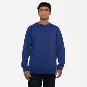 Sweat-shirts pour hommes Next Level, en tissu tri-mélange, manches longues, col rond (style #   6071 - Étiquette originale) Sweat-shirts vierges OEM/ODM grandes tailles - Product Image 5