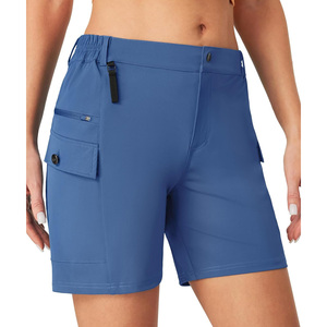Short de golf pour femmes OEM avec options d'impression personnalisée en tissu extensible et respirant, parfait pour la vente au détail de vêtements de fitness et de sport - Product Image 1