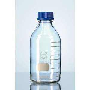 Para DURAN, Botellas de Laboratorio Transparentes de 500 ml con Tapa y Anillo, Código de Artículo D404 - Product Image 1