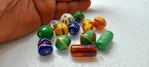 Perles en verre Lampwork assorties en gros, couleurs et formes mélangées pour la fabrication de bijoux, perles en verre Lampwork faites à la main, en vrac - Product Image 3