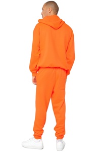 Maillots de jogging en flanelle personnalisés unisexes Vêtements de sport surdimensionnés pour hommes Pantalons actifs adultes en polyester et coton - Product Image 3