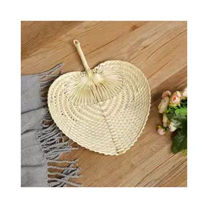 Wholesale Bamboo Crafts Unique Bamboo Wood Fans Multicolor Customized Handicrafts Factory Price Vietnam Supplier