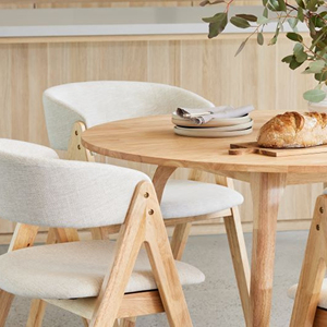 Ensemble d'extérieur Table à manger en teck avec coussin de bonne et meilleure qualité-Via - Product Image 6
