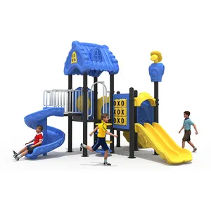 子供と幼児のためのカスタムとテーマの屋外遊び場キーストーンクロッシングプレイシステム