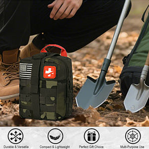 Custom Ifak Zakje <span class=keywords><strong>Trauma</strong></span> <span class=keywords><strong>Kit</strong></span> Bag Rip <span class=keywords><strong>Refill</strong></span> Benodigdheden Voor Survival Kamperen Wandelen Reizen - Product Image 3