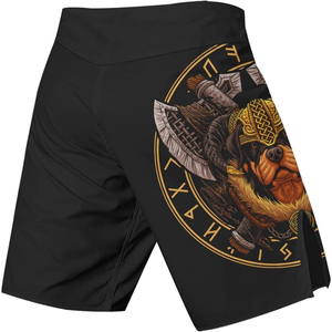 Pantalones Cortos de Entrenamiento de MMA y BJJ de Alta Calidad al por Mayor, Estampados por Transferencia Térmica, para Muay Thai y Kickboxing, Microelásticos, 100% Poliéster - Product Image 3
