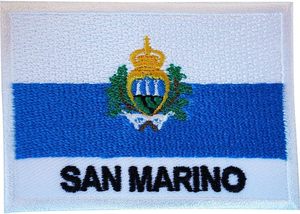 แผ่นปักธงซานมาริโนแผ่นปะติดแบบพรีเมียมแผ่นรีดติดประเทศยุโรป - Product Image 2