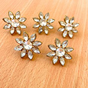 Anillo ajustable de plata Bohemia con flor oxidada, trabajo de piedra hecho a mano, anillo de perlas de aniversario de boda único, fiesta de compromiso para mujer - Product Image 6