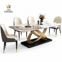 Ensemble de meubles de salle à manger de luxe Vantel pour villa, hôtel, appartement et projets de maisons entières - Fournisseur d'usine