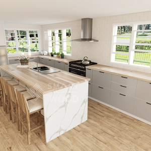 Planche en bois massif d'acacia de qualité supérieure, panneau de meuble moderne pleine longueur, prix d'usine au Vietnam pour un usage en appartement - Product Image 5