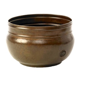 Support de tuyau d'eau en cuivre antique pour décoration extérieure - Product Image 1