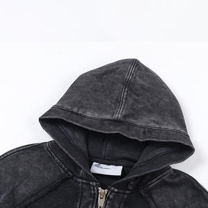 เสื้อโค้ทมีฮู้ดลายพรางของผู้ชายเสื้อสเวตเตอร์ขนเฟอร์ปักลายพรางซักได้เสื้อสเวตเตอร์ฤดูหนาวสไตล์อเมริกันสตรีท - Product Image 3