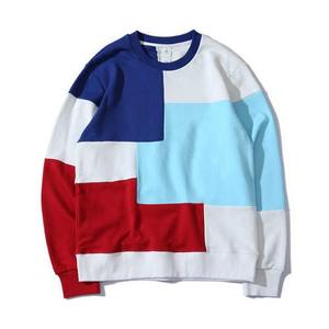 Sudaderas de manga larga multicolor Sudadera suelta informal con estampado de letras suelta - Product Image 1