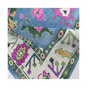 Échantillons d'oushak antiques orientaux d'usine Oushak multicolores disponibles Expédition dans le monde entier Personnalisation de tapis Décoration de tapis - Product Image 2