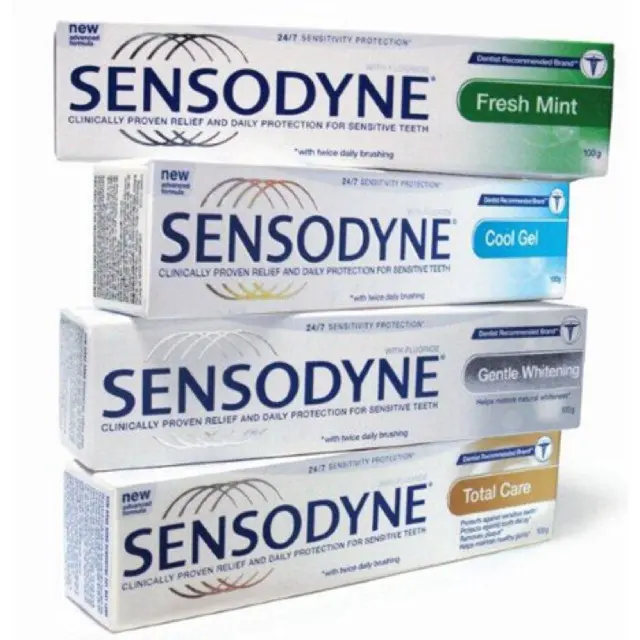 معجون أسنان Sensodyne حساس لتبييض الأسنان ، 4 أونصة