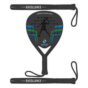 Raqueta de Pádel de Carbono 3K de Alta Calidad con Diseño Nuevo, Hecha a Mano con Red de Poliéster, Fabricada en Pakistán - Product Image 6