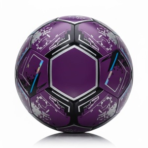 Ballon de football pliable de haute qualité avec vessie en caoutchouc, thermocollé, logo personnalisé, sac en maille, prix abordable - Product Image 4