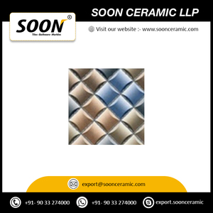Baldosa de porcelana vitrificada para estacionamiento al aire libre de baja absorción de agua 300X300 MM para uso al aire libre a largo plazo - Product Image 3