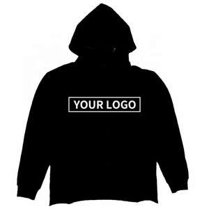 Sweat-shirts à capuche personnalisés OEM grande taille, pull-over en laine, unisexe, avec logo personnalisé, pour homme, coupe oversize, épais, collection printemps - Product Image 2