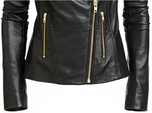 Veste en cuir pour femme tendance en cuir d'agneau véritable style vintage Veste en cuir pour femme en cuir de vache véritable - Product Image 5