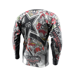 Gran oferta, camiseta de Paintball transpirable suave y cómoda personalizada, la mejor camiseta para niños con logotipo, nuevo conjunto de sublimación personalizado, diseño superior - Product Image 3