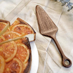 ชุดเสิร์ฟเค้กไม้ธรรมชาติเครื่องตัดพายทำจากไม้อุปกรณ์สำหรับอบขนมอบขายดี - Product Image 4