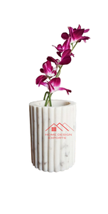 Jarrón de Mármol Blanco Indio, Diseño Personalizado, Decoración Moderna para el Hogar, Hoteles y Bodas, Jarrón de Mármol a Precio de Mayoreo - Product Image 5