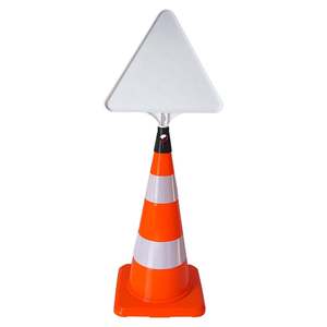 Panneaux de signalisation routière premium en plastique pour personnes handicapées, avec impression recto-verso, pour la sécurité et la visibilité - Product Image 3