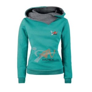 Sweat-shirt à capuche personnalisé de haute qualité pour femmes, sweat-shirt d'hiver avec logo, col à capuche, imperméable, respirant, couleur et taille personnalisées - Product Image 3