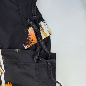 OEM Customized Women's Loose Fit Sport Shorts High Quality Summer Street Style Casual Utility Shorts Mid Waist <b>Drawstring</b> - Product Image 4