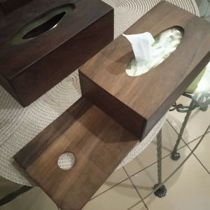 Simple Modern Wooden Napkin Holder For Home <b>Kitchen</b> Offering Stylish Minimal Look And Reliable Everyday Function - Product Image 1