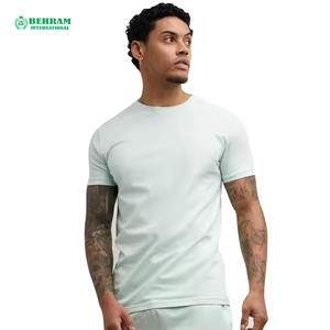 T-shirt Homme Streetwear Délavé à l'Acide, 100% Coton Écologique 200g, Logo Avant, Coupe Oversize Vintage, Ajustement Classique – Vente en Gros - Product Image 2
