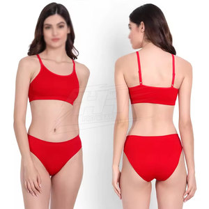 Women Push Up <b>Bra</b> Set Soft Breathable Cotton Lingerie Set Fashion Women <b>Bra</b> and Panty Set Customized - Product Image 3