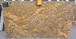 Losas de granito Golden Canyon pulidas para cocina, sala de estar, piso, comedor Exterior, baño, Villa, mostradores para escaleras - Product Image 6