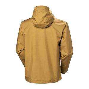 Chaqueta cortavientos impermeable para hombre, chaquetas de lluvia ligeras y transpirables, perfectas para senderismo, correr y actividades al aire libre - Product Image 2