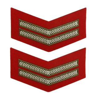 Badges de haute qualité pour uniformes sur mesure, écussons brodés et garnitures décoratives, insignes en chevron - Product Image 4
