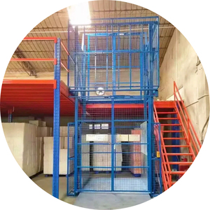 Kho thiết bị thép nền tảng tầng lửng trung bình nhiệm vụ 500kg/sqm Kho Giá Chứng nhận bảo vệ chống ăn mòn - Product Image 5