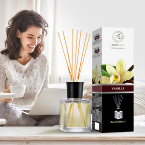 Diffuseur de parfum Aromatika Vanille 500ml avec un arôme doux et chaud, parfum d'ambiance longue durée pour une pièce chaleureuse - Product Image 5