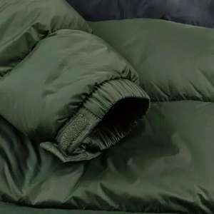 Veste d'hiver matelassée surdimensionnée pour homme, fabriquée sur mesure, en duvet, en coton uni, veste matelassée pour homme, OEM - Product Image 4