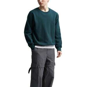 Sweat-shirt à col rond personnalisé 100% coton polaire hiver coupe régulière sweat-shirt pour hommes de haute qualité en gros - Product Image 5